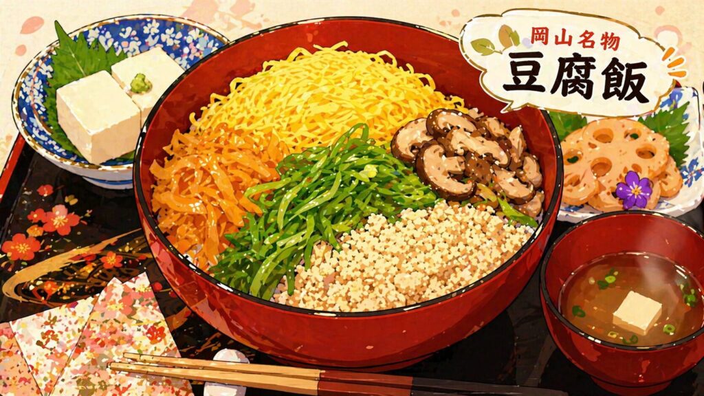 岡山県の郷土料理豆腐飯