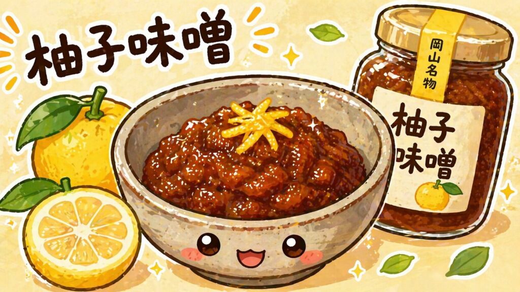 岡山県の郷土料理柚子味噌
