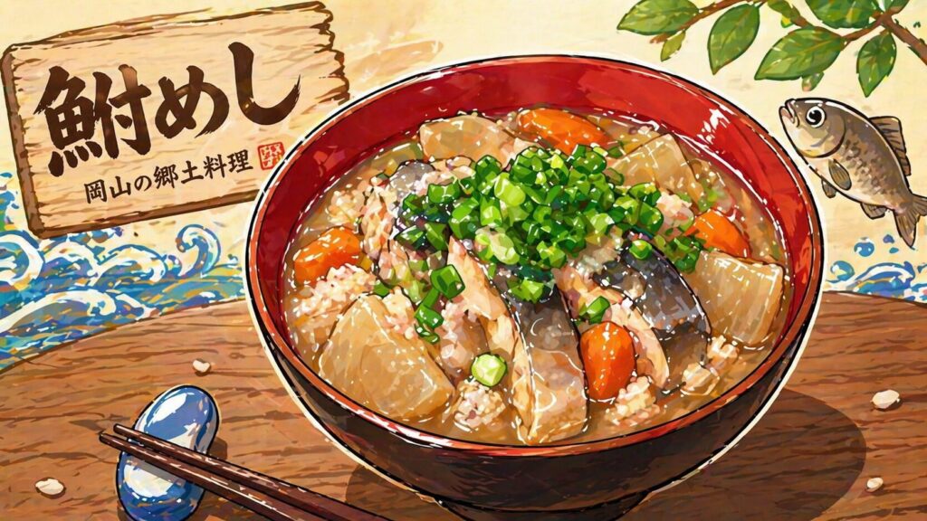 岡山県の郷土料理鮒めし