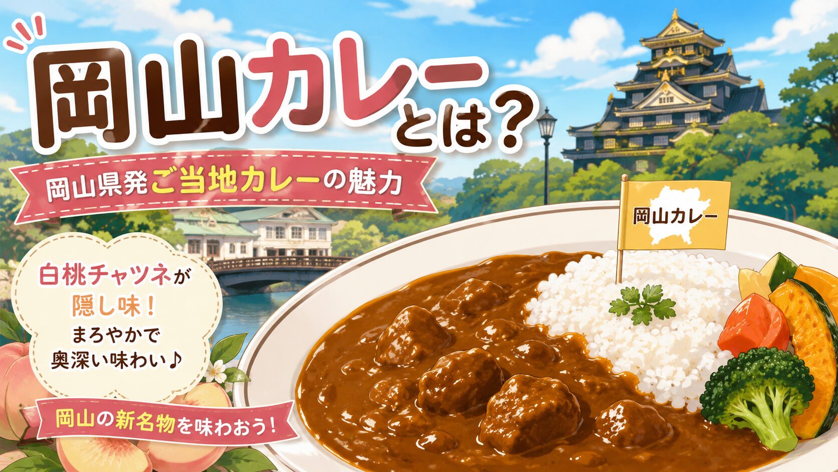 岡山県のご当地グルメ岡山カレー