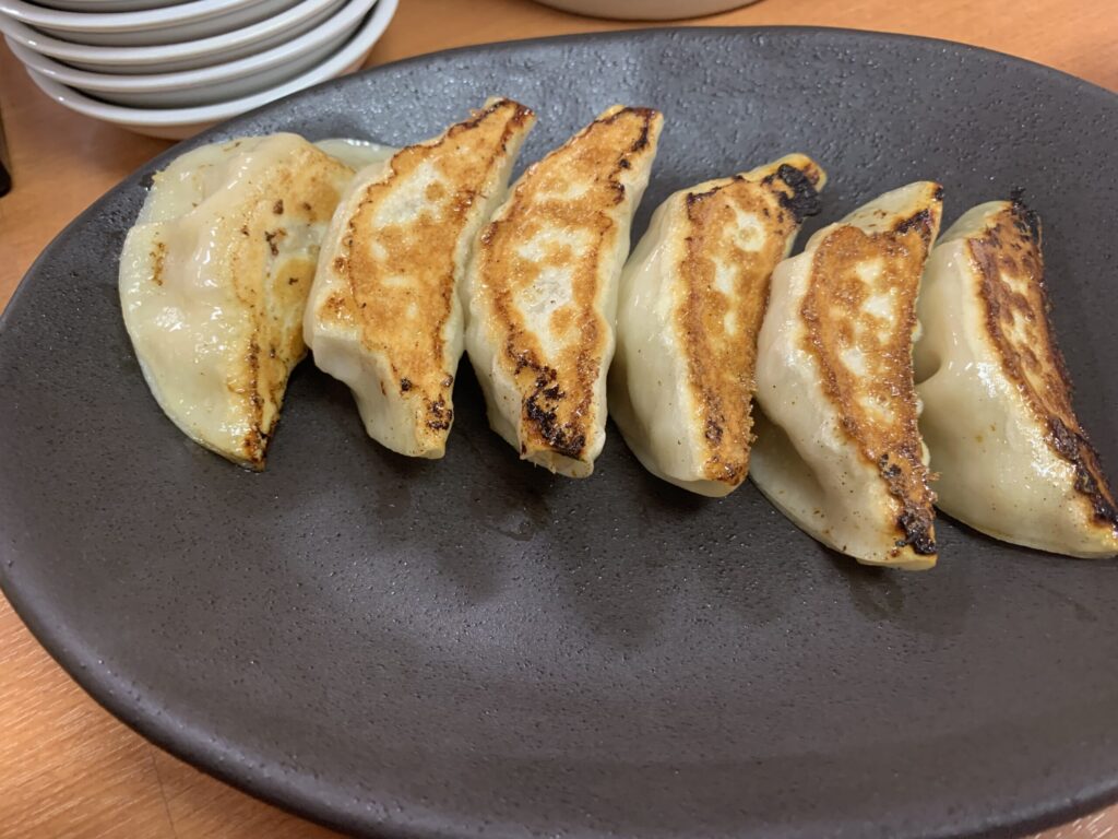 自家製麺 ふくみ家 御津本店の黄ニラ餃子