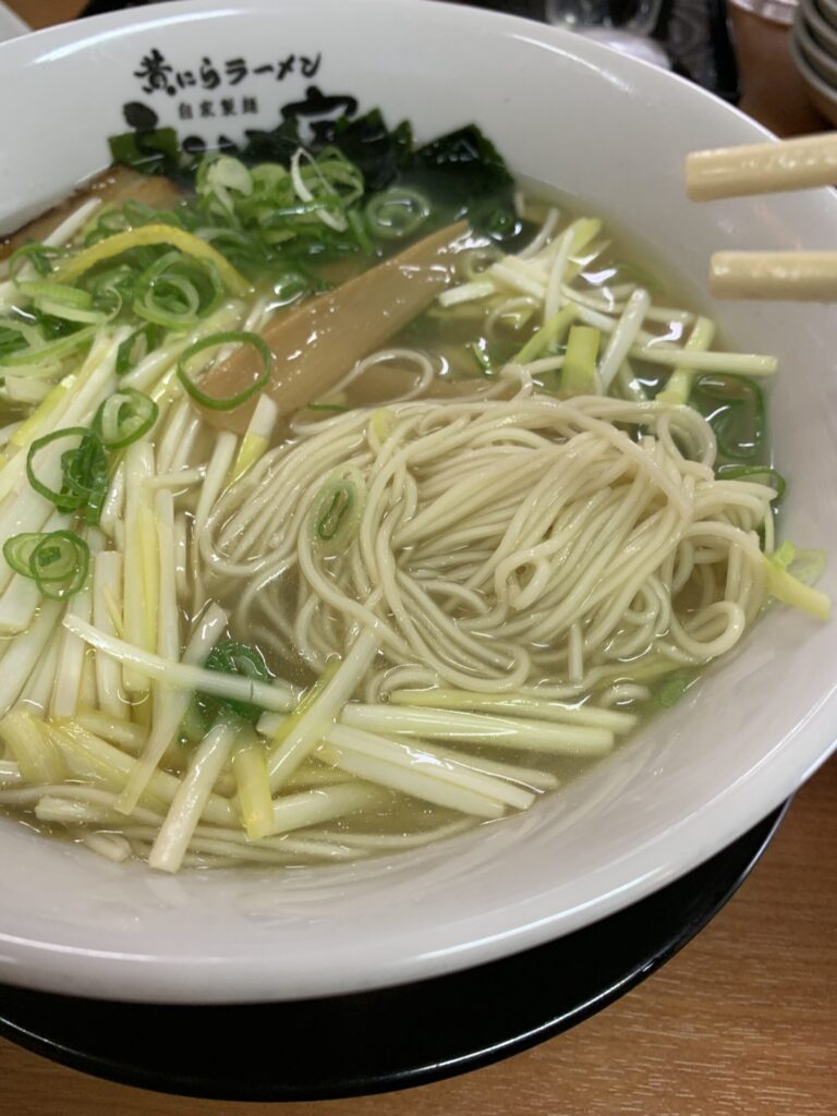 自家製麺 ふくみ家 御津本店の黄ニララーメン