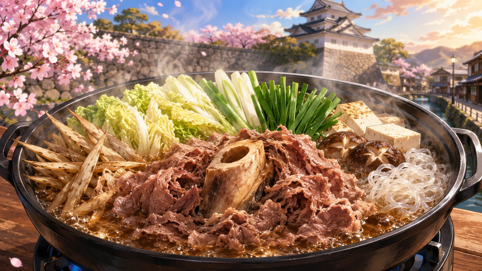 岡山県津山市のご当地グルメそずり鍋